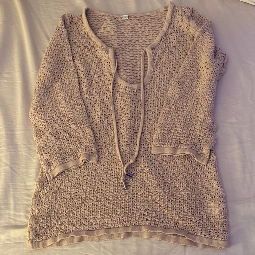 Crotchet swim cover up